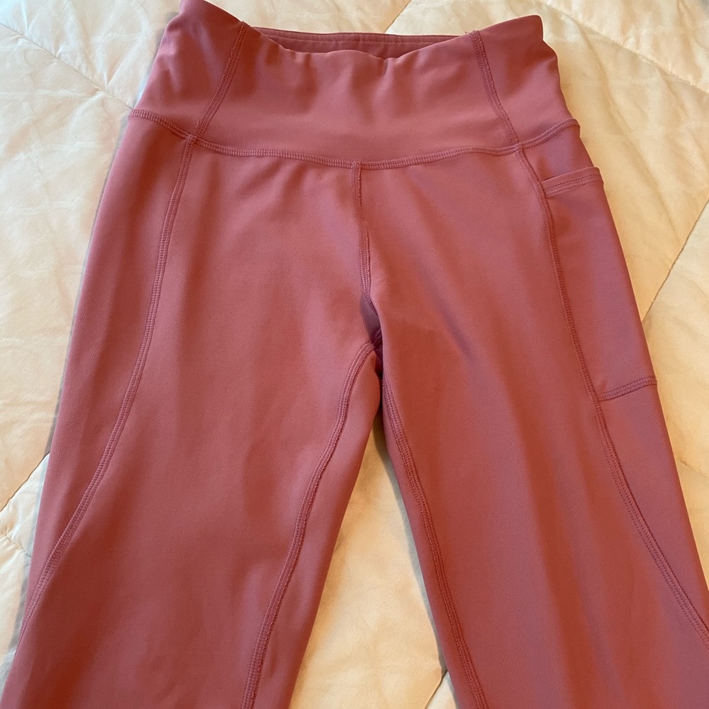 Pink leggings